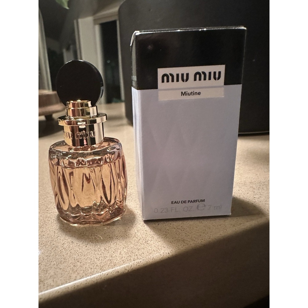 Miu Miu Miutine Eau de Parfum Mini 7ml 0.23oz Splash Bottle